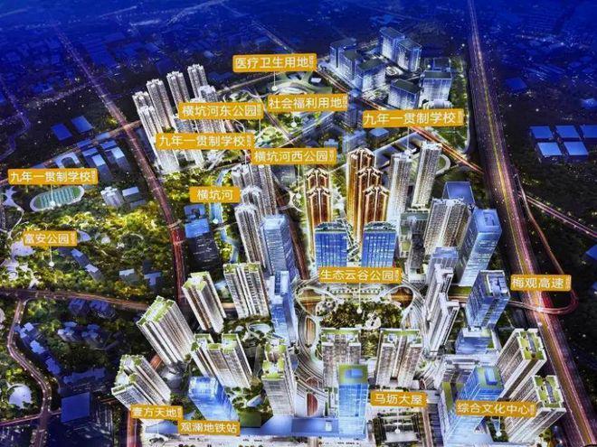 体育场馆建设鸿荣源团体打造的410万㎡都会超环综合体——鸿荣